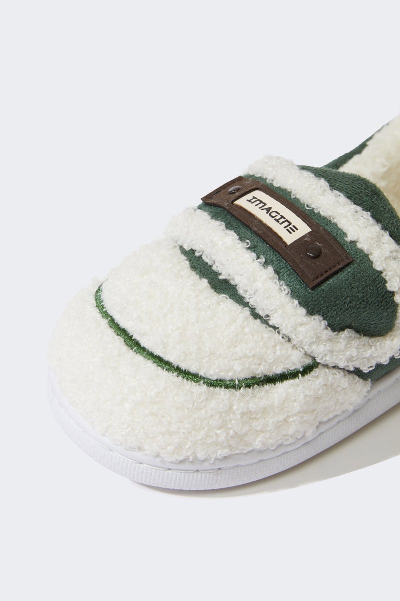 DeFacto Multicolour Boy Boy Flat Sole Plush Home Slippers Casual - Image 4